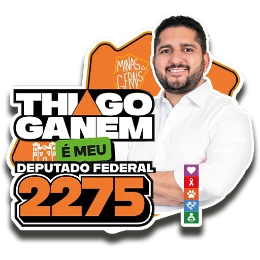 Thiago Ganem é meu deputado federal