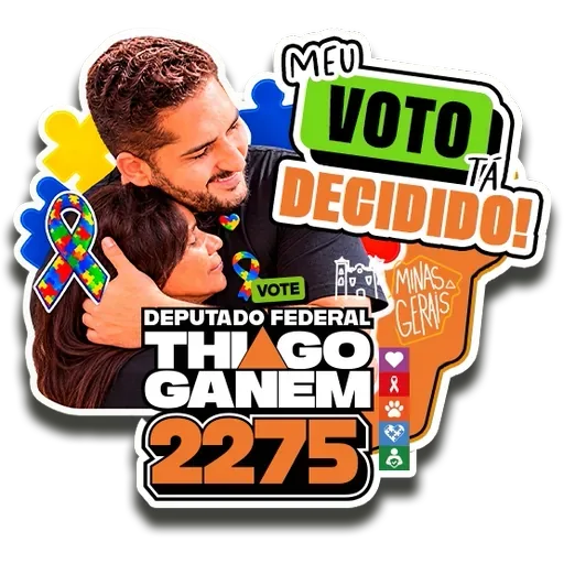 Meu voto tá decidido!