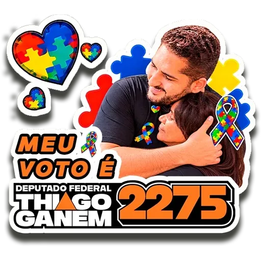 Meu voto é Thiago Ganem 2275