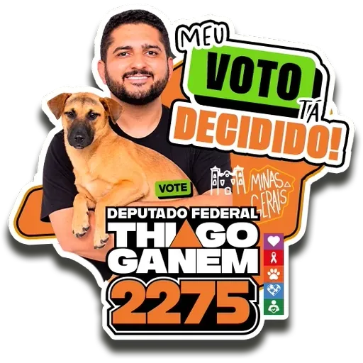 Meu voto tá decidido!