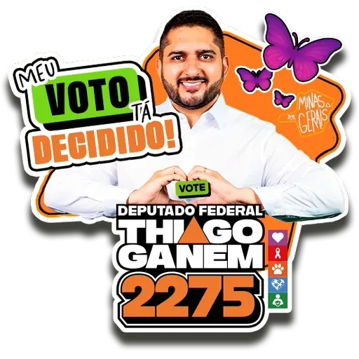 Meu voto tá decidido!