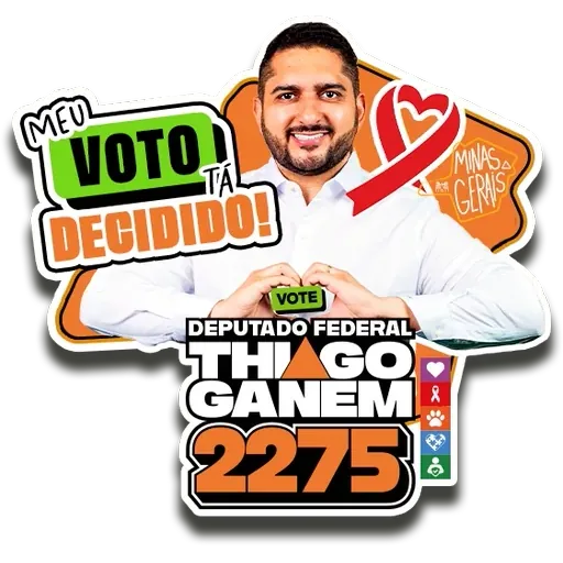 Meu voto tá decidido!