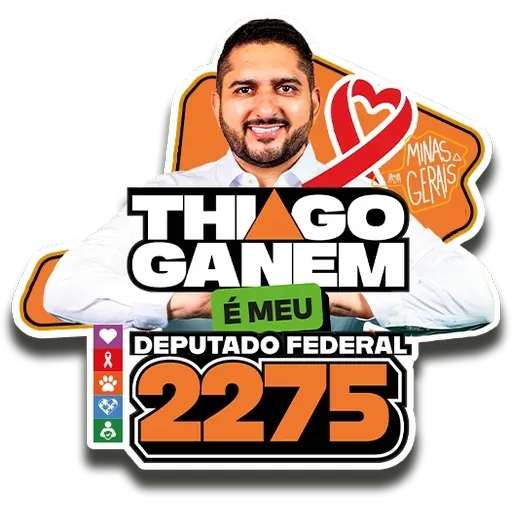 Thiago Ganem é meu deputado federal