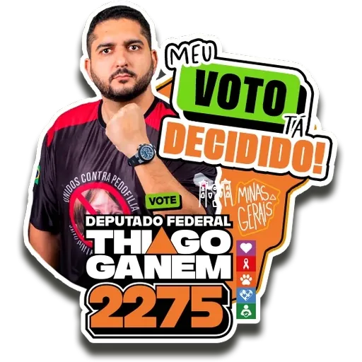 Meu voto tá decidido!