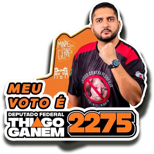 Meu voto é Thiago Ganem 2275