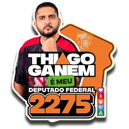 Thiago Ganem é meu deputado federal